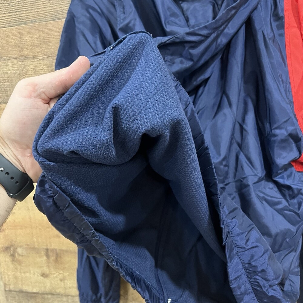 Vintage Nike Men’s Blue/red Thermal Lined Nylon Wind Breaker Jacket Size Large - Picture 4 of 4